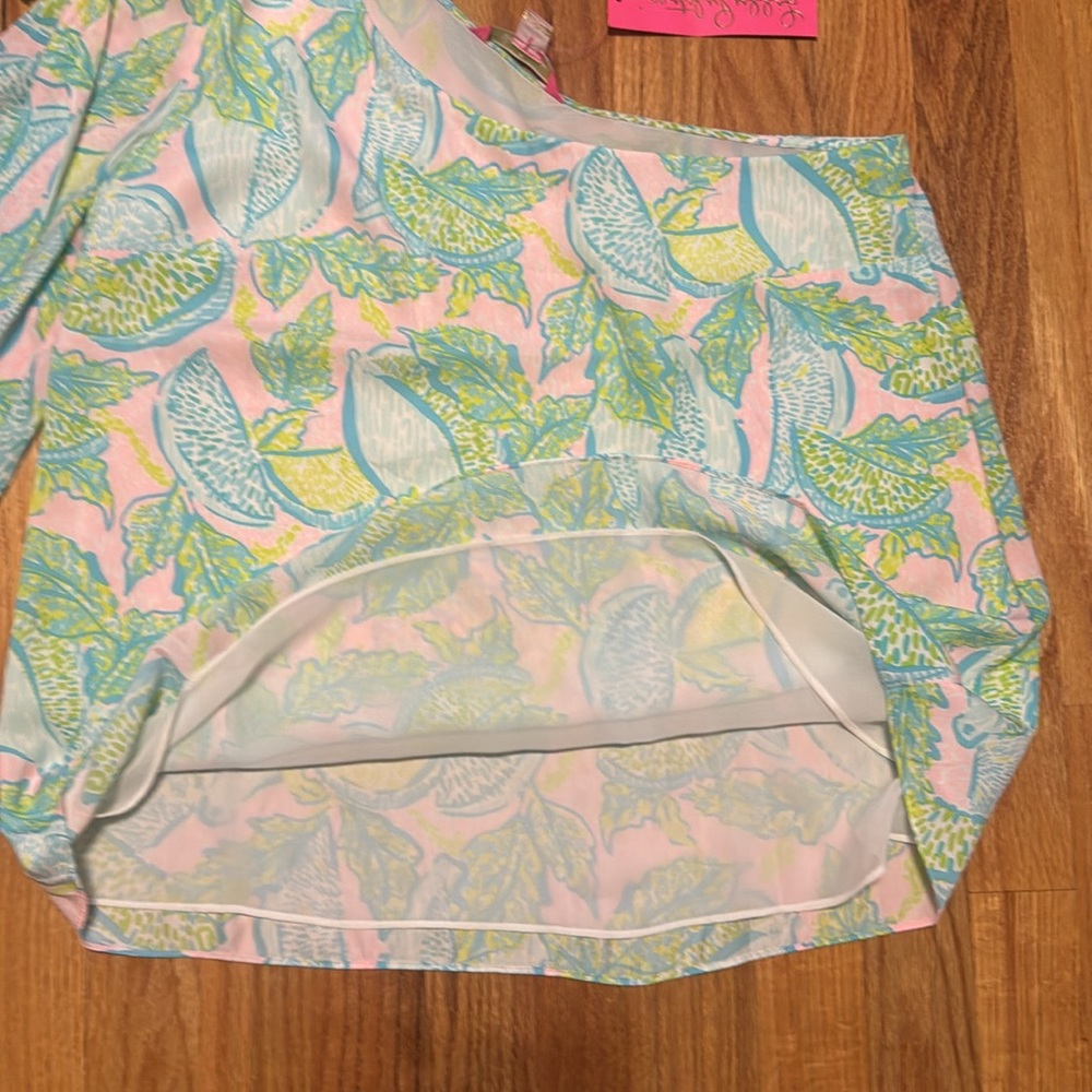 Lily Pulitzer One Shoulder Top - Picture 5 of 8